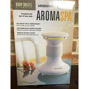 Homedics Body Basics Aromatherapy Diffuser AromaSpa, New opened Box